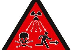 IAEA radiation warning symbol