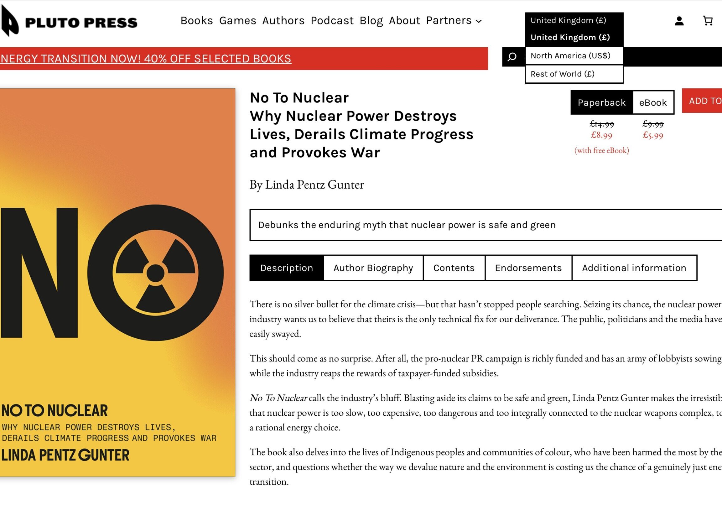 No To Nuclear discount Image