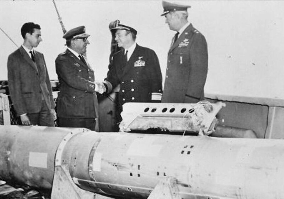 US Navy photo from Palomares