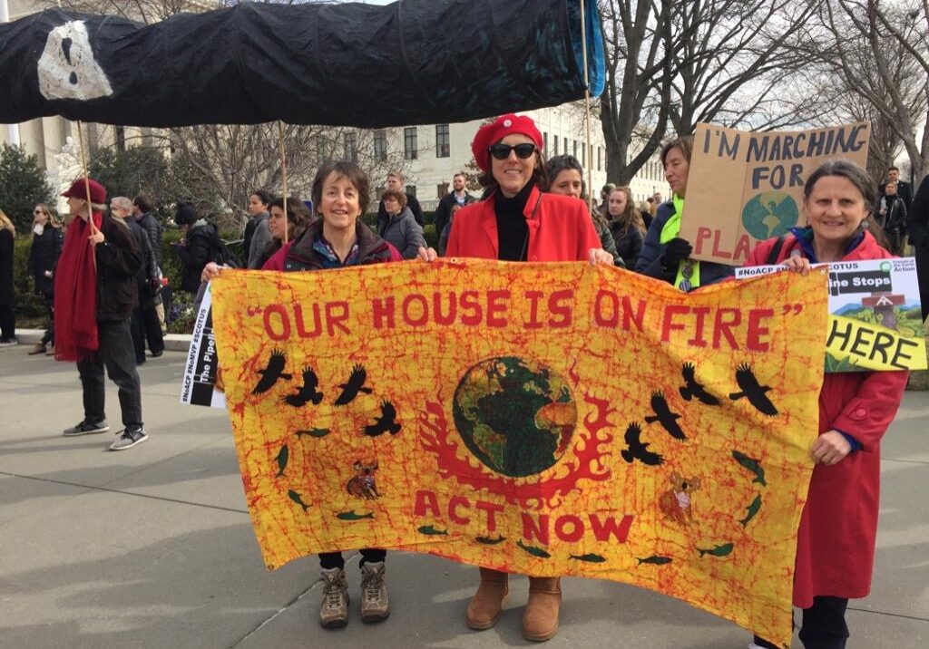 Photo from Fire Drill Fridays, Climate Crisis 2019, Wash DC 
